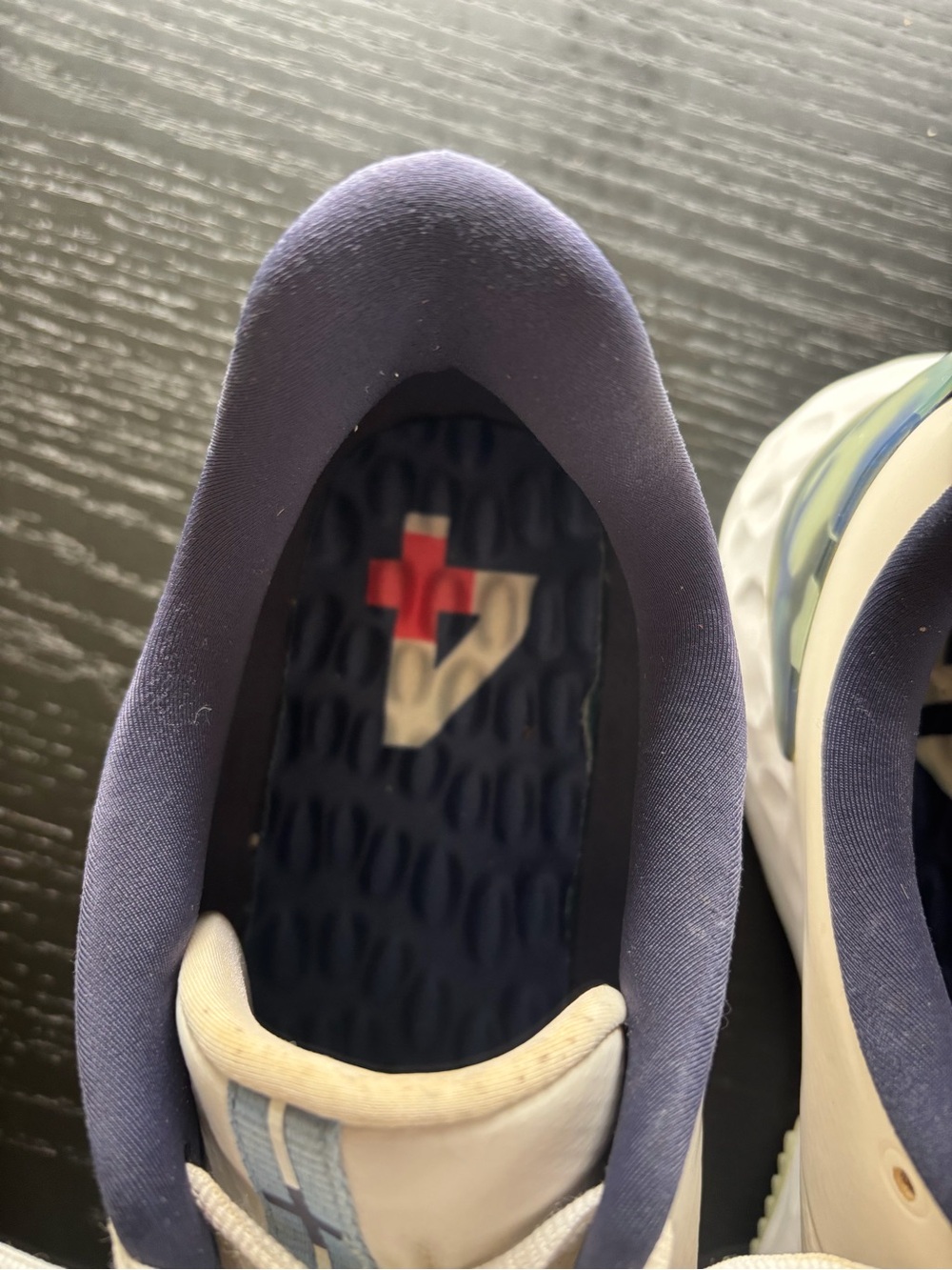 G/FORE White and Navy Men's Athletic Golf Shoes - Picture 5 of 5